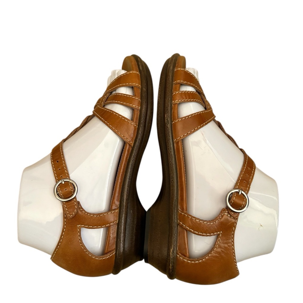 Dansko Calliope flat sandals strappy leather buckle closure 36/6 - Picture 5 of 8